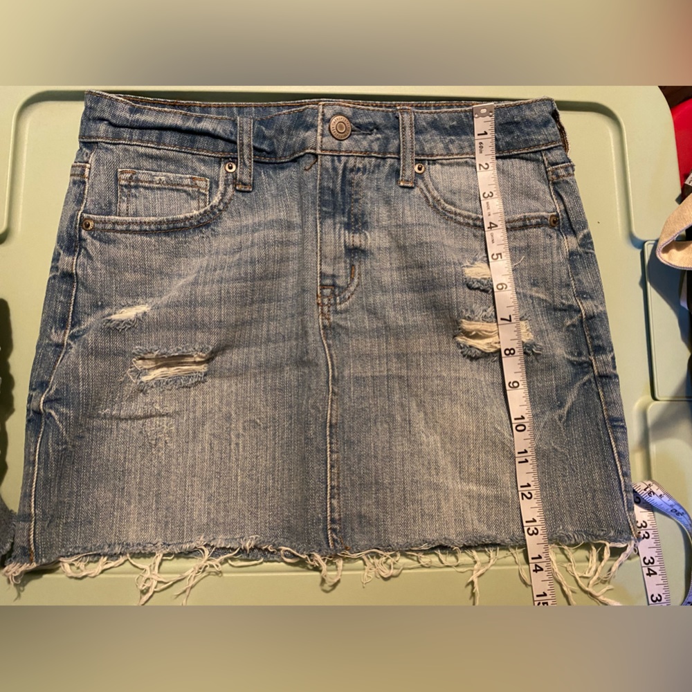 Aeropostale denim skirt in size women’s 4.